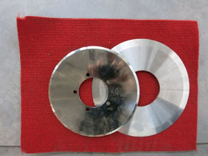 Cuchillas circulares para máquina de papel tisú